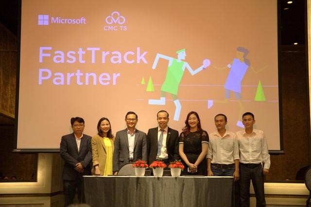 CMC TS trở thành Đối tác chiến lược cung cấp dịch vụ điện toán đám mây của Microsoft, đồng thời là Đối tác duy nhất được ủy quyền cung cấp dịch vụ Microsoft FastTrack tại thị trường Việt Nam.