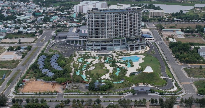 Toàn cảnh Tổ hợp Mikazuki Spa & Hotel Resort (Đà Nẵng) do Vinaconex làm Tổng thầu thi công 