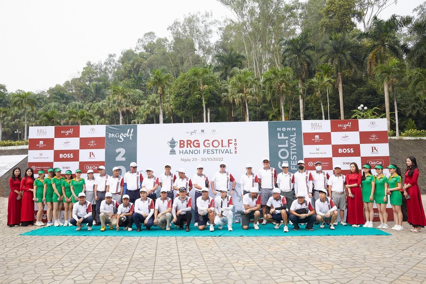 Tưng bừng giải gôn 2022 BRG Golf Hanoi Festival
