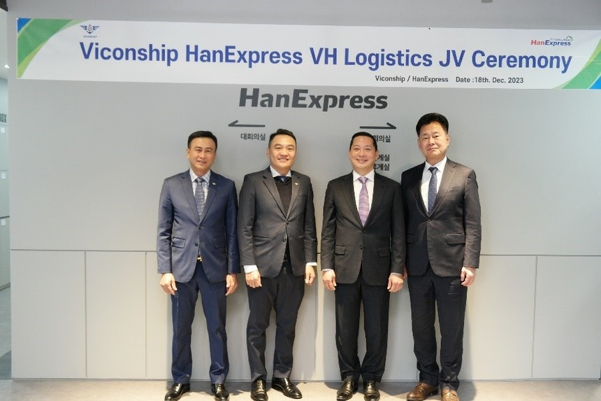Viconship (VSC) thành lập liên doanh với HanExpress, hướng đến khách hàng Hàn Quốc