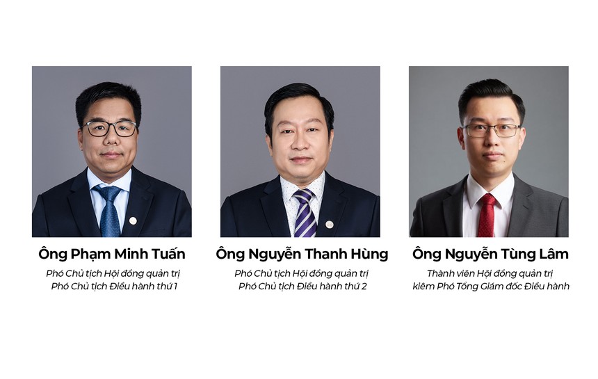 Ông Phạm Minh Tuấn và ông Nguyễn Thanh Hùng là phó chủ tịch điều hành HĐQT Bamboo Capital (BCG)