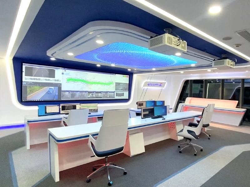 Mô hình trung tâm giám sát, điều hành giao thông thông minh của Elcom.