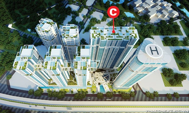 Vinaconex 2 chuẩn bị khởi công chung cư 36 tầng tại Dự án Golden Silk