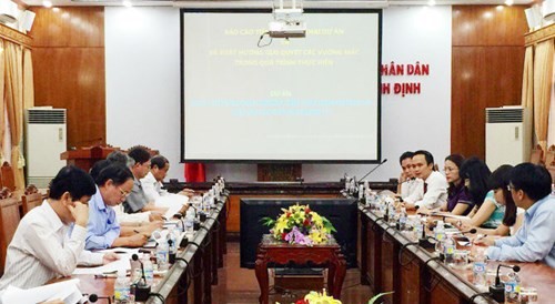 Ban Lãnh đạo Tập đoàn FLC báo cáo tiến độ dự án với Lãnh đạo tỉnh Bình Định