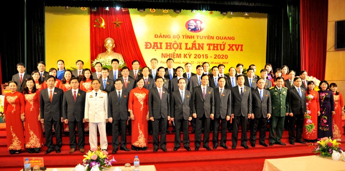 Đồng chí Chẩu Văn Lâm tái đắc cử Bí thư Tỉnh ủy Tuyên Quang