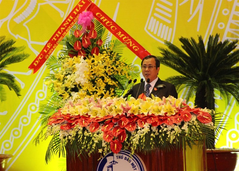 Đồng chí Trần Văn Nam Chủ tịch UBND tỉnh Bình Dương trúng cử chức vụ Bí thư Tỉnh ủy Bình Dương khóa X