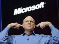Giám đốc điều hành Steve Ballmer của Microsoft. Nguồn: AP

