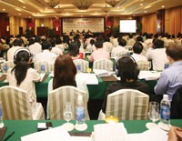 Cuộc hội thảo thu hút sự quan tâm của đông đảo chuyên gia kinh tế, nhà quản lý và các doanh nghiệp.