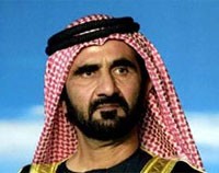 Tiểu vương Mohammed bin Rashid Al Maktoum, người đứng đầu Dubai.