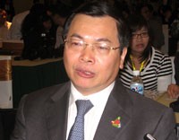 Bộ trưởng Vũ Huy Hoàng.