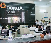 DongA Bank không đạt chỉ tiêu lợi nhuận năm 2010 do các nguồn thu ngoài tín dụng sụt giảm - Ảnh: Hoài Nam