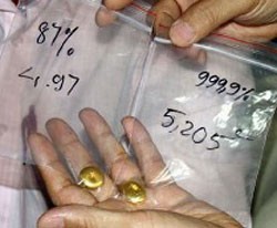 Thông tin về vàng bị trộn volfram đã làm rúng động thị trường vàng trong nước