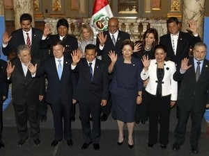 Lãnh đạo các nước Liên minh các quốc gia Nam Mỹ. (Nguồn: Reuters)