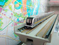 Phối cảnh dự án Đường sắt đô thị Hà Nội, tuyến Cát Linh – Hà Đông
