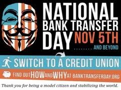 Người Mỹ hưởng ứng chiến dịch “Bank Transfer Day”