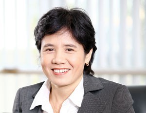 Bà Phương Hoàng Lan Hương, Tổng giám đốc Trung tâm lưu ký chứng khoán Việt Nam (VSD)