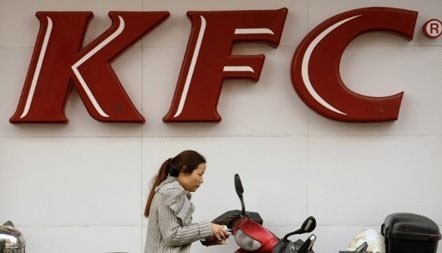 KFC mất mặt vì gà Trung Quốc