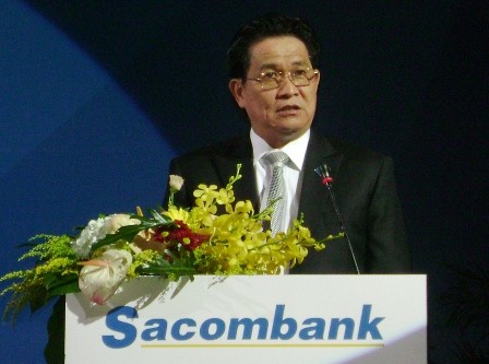 Sacombank xiết nợ cha con ông Đặng Văn Thành