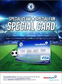 VietinBank phát hành thẻ đồng thương hiệu Chelsea
