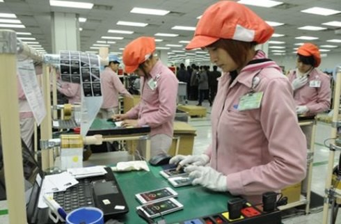 Dự án Samsung thu hút nhà đầu tư ngoại vào Việt Nam. Ảnh: KTĐT