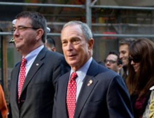 Thị trưởng New York Michael Bloomberg.
