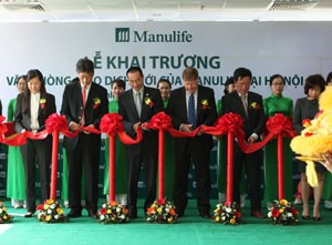 Manulife Việt Nam mở văn phòng thứ 3 tại Hà Nội 