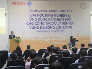 Fecon tổ chức hội thảo về nền móng tại Cần Thơ